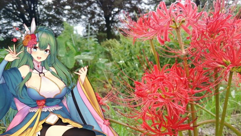 【フラワーナイトガール】純金カード ヒガンバナ ヒガンバナ(悲しい思い出のメイド) - フラワーナイトガール攻略