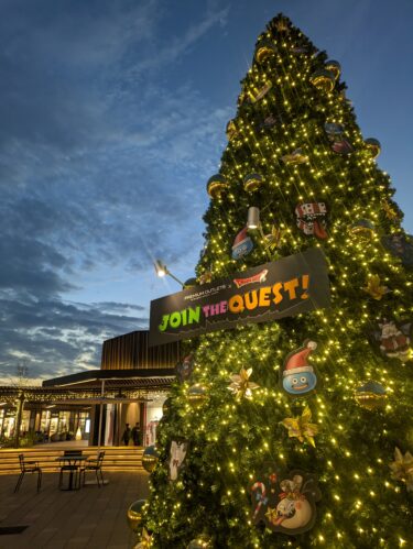 花園アウトレットはドラクエなクリスマス！